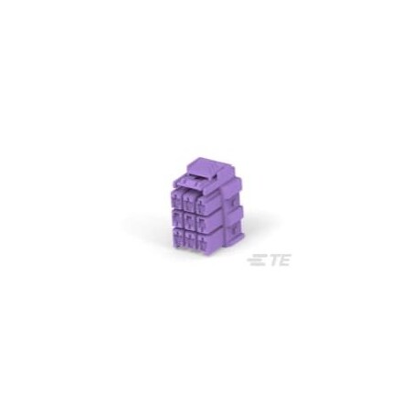 Te Connectivity Combination Line Connector, 9 Contact(S), Female, Crimp Terminal, Plug 2-1971876-3